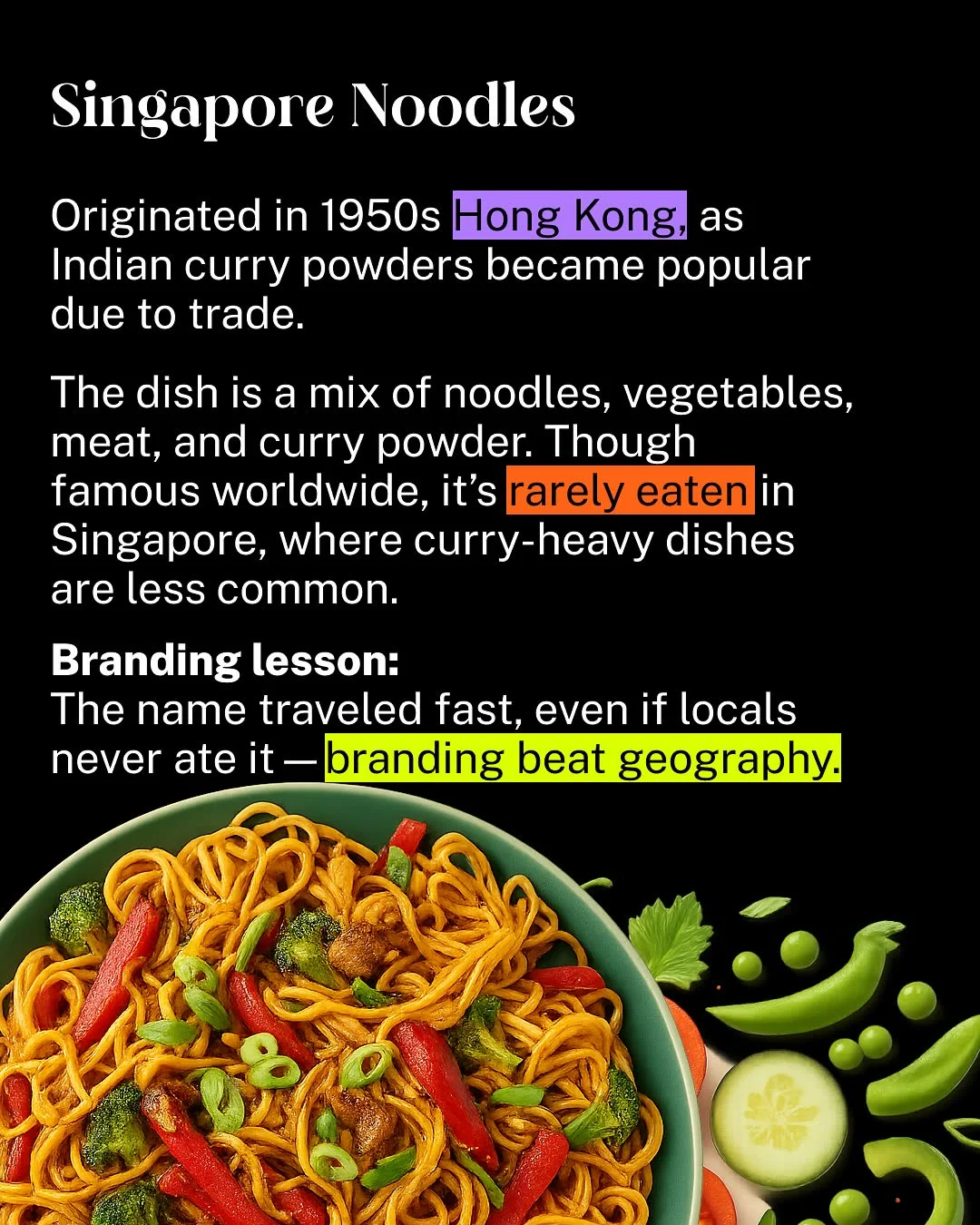 Hawaiian pizza isn't from Hawaii — and your brand name doesn't have to be "true" — original Instagram carousel, slide 7 of 10