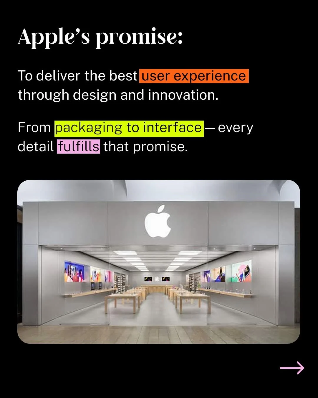 A brand promise isn't a tagline — it's a debt — original Instagram carousel, slide 8 of 17
