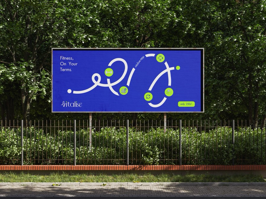 VITALISE concept billboard