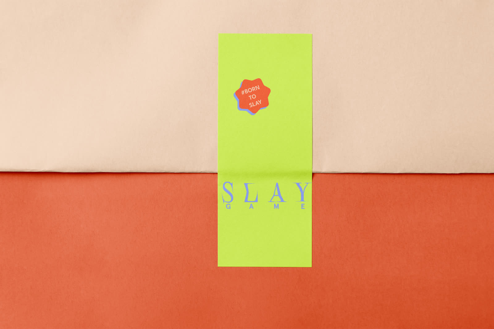 Slay — brand identity detail 6