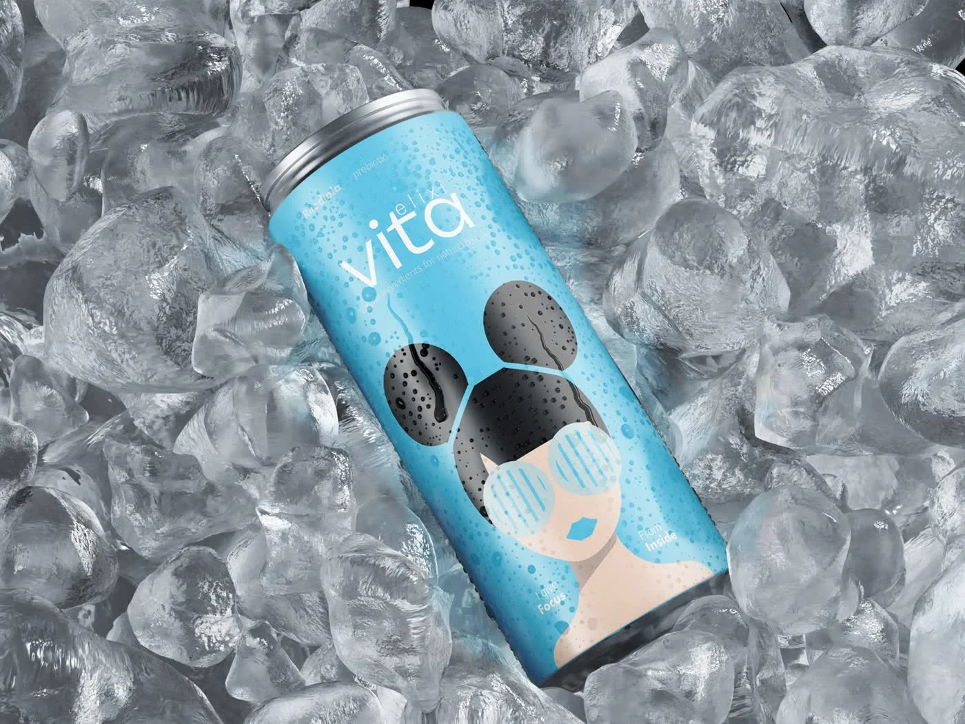 Vita Elixi — brand identity detail 1