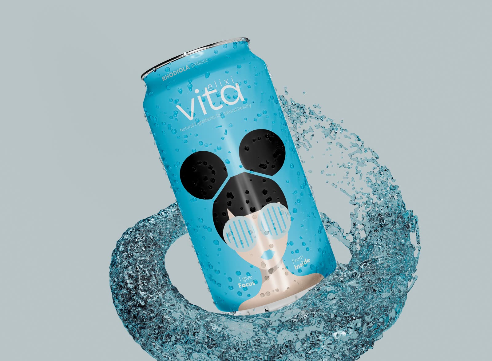 Vita Elixi — brand identity detail 2