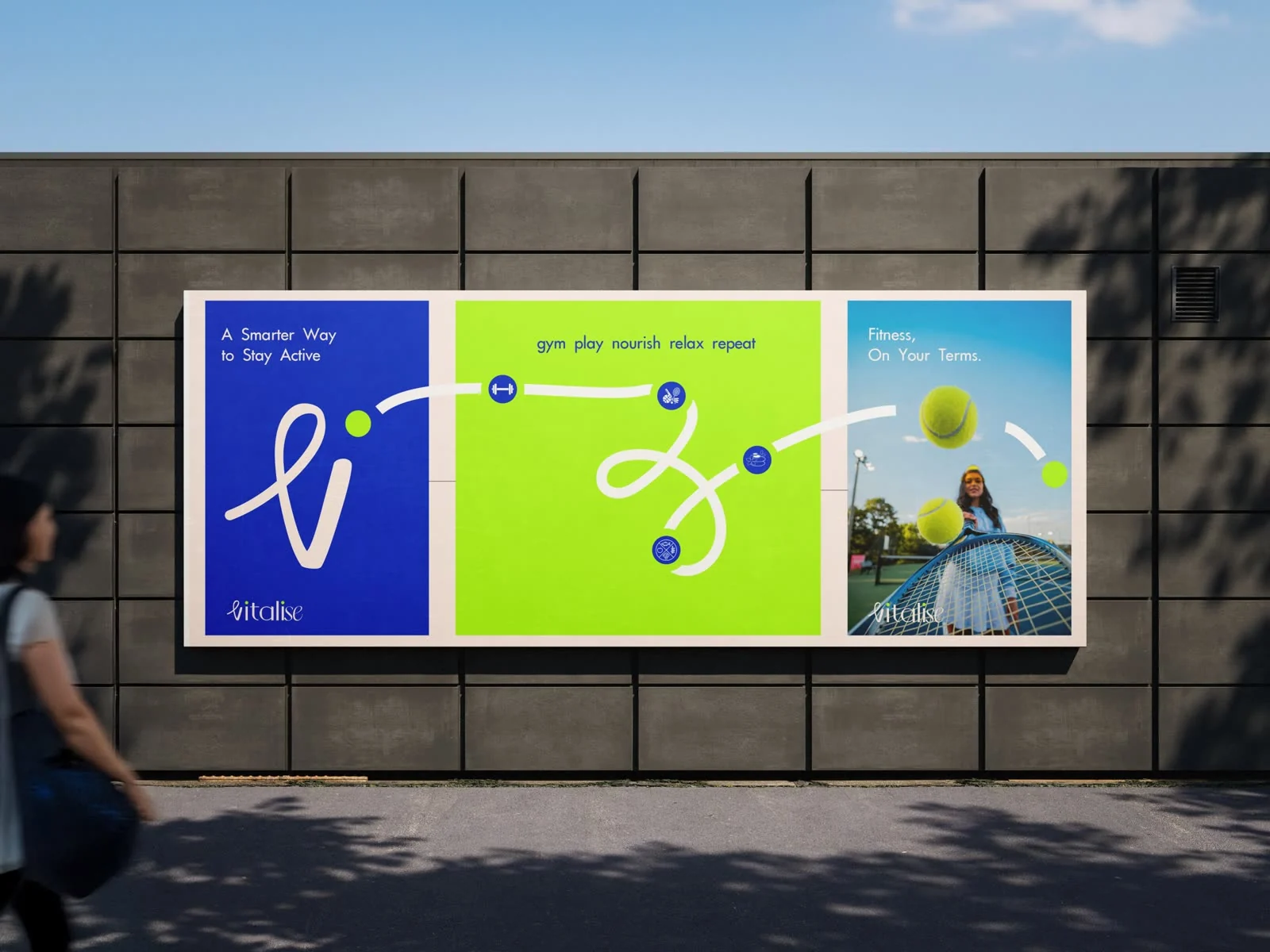 Vitalise — brand identity detail 3